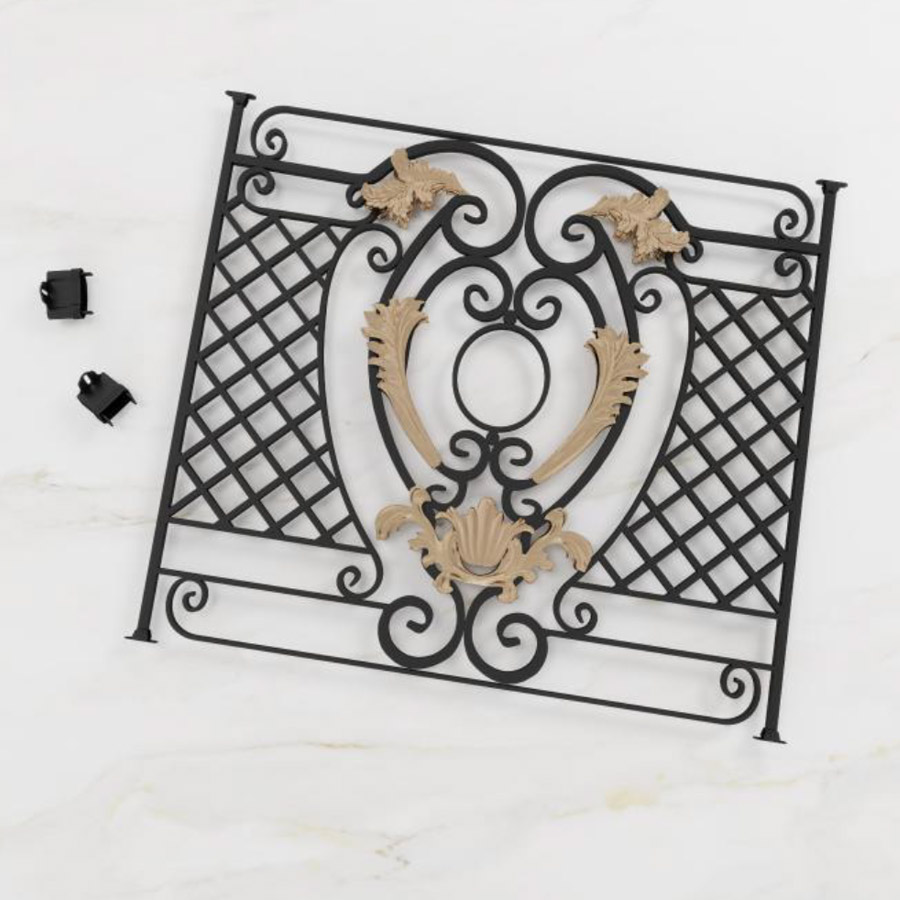 ราวบันไดเหล็กอิตาลี LUX08 - Image 3